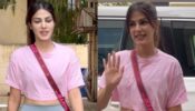 Watch: Rhea Chakraborty’s workout swag in pink top and joggers is delightful
