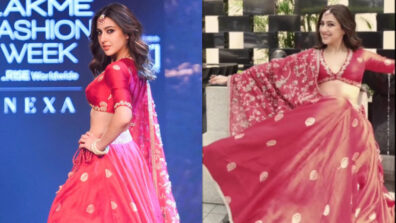 Watch: Sara Ali Khan’s Video In A Red Lehenga Outfit Says, ‘Phool Trying To Bloom’