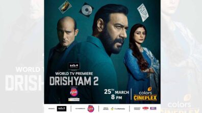 Watch the Salgaonkar family’s fight for survival in the World Television Premiere of ‘Drishyam 2’ on COLORS Cineplex