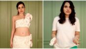 Watch: Urfi Javed decks up in DIY co-Ords made of toilet paper, sister Asfi in shock