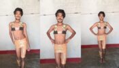 Urfi Javed’s Male Version Dancing Video In Trophy Bralette And Cello Tape Skirt