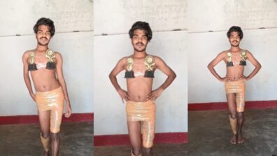 Urfi Javed’s Male Version Dancing Video In Trophy Bralette And Cello Tape Skirt