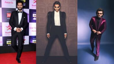 When Vicky Kaushal, Ranveer Singh and Arjun Kapoor romped in metal tuxedo armours, see pics