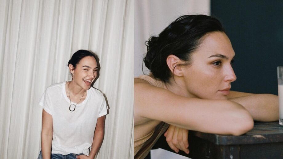 'Wonder Woman' Gal Gadot Shows Off Her Makeup-Free Look And Relaxes In Casual Outfits 790701