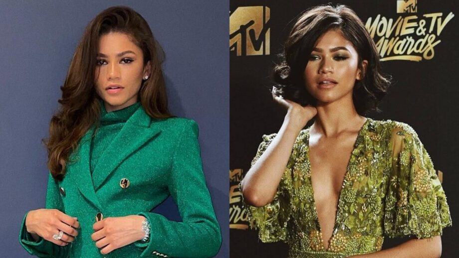 Zendaya Sets Our Hearts On Fire With Her Statement-Making Green Outfits 789021