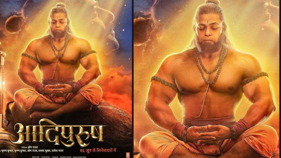Adipurush: Makers of Prabhas-Kriti Sanon's upcoming movie launch new poster on Hanuman Jayanti 794302