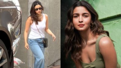 Alia Bhatt visits her under construction bungalow site, looks swagger in summer casuals