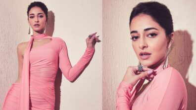 Ananya Panday Turns Barbie Doll In Pink Bodycon Dress; Fan Says National Heartthrob