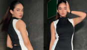 Anushka Sen is all about ‘chessboard’ vibes in new bodycon dress, see pics