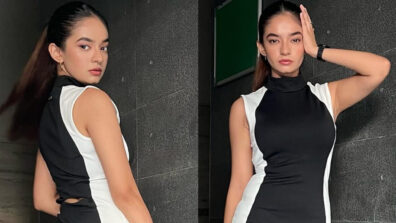 Anushka Sen is all about ‘chessboard’ vibes in new bodycon dress, see pics