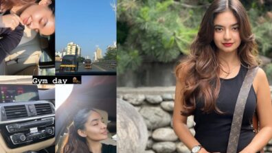 Anushka Sen, sunkissed face and gym day, what a combo