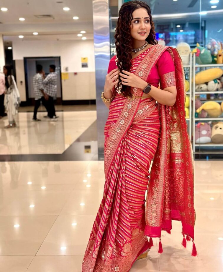 Ashi Singh shares stunning look in South Indian saree, we are in awe 800455