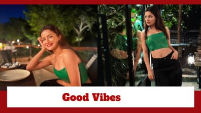 Avneet Kaur Exudes Good Vibes In This Green And Black Combination; Check Here