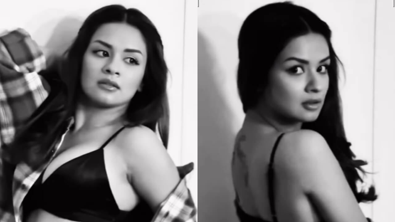 Avneet Kaur goes bold and beautiful, flaunts curves and back tattoo like a babe 801258