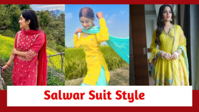 Avneet Kaur, Jannat Zubair, Shivangi Joshi Flaunt Their Colourful Salwar Suit Style