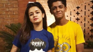 Avneet Kaur shares cutest birthday wish for little brother, shares epic childhood snap