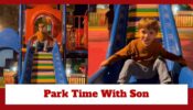 Bade Achhe Lagte Hain Fame Nakuul Mehta Enjoys Son Sufi’s Fun Time At The Park; Check Video