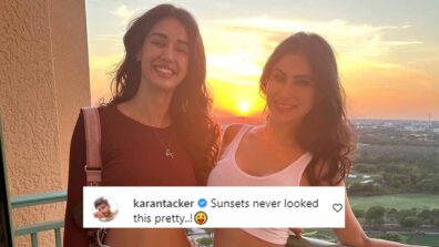 BFFs Mouni Roy And Disha Patani Twin In Cute Crop Top, Actor Karan Tacker Reacts