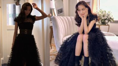 Blackpink’s Jisoo Looks Like Royalty As She Appears In Black Netted Dress