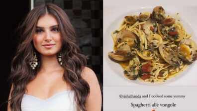 Check Out The Mouth Watering Dish Tara Sutaria Is Cooking!