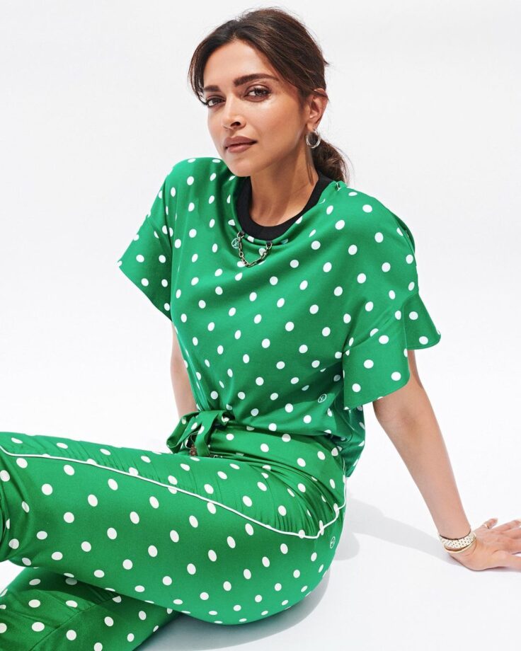 Deepika Padukone To Priyanka Chopra: Who Donned The Green Polka Dot Ensembles 799037