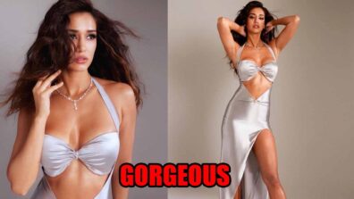 Disha Patani’s Stunning Thigh High Silver Outfit Swag Is Irresistible