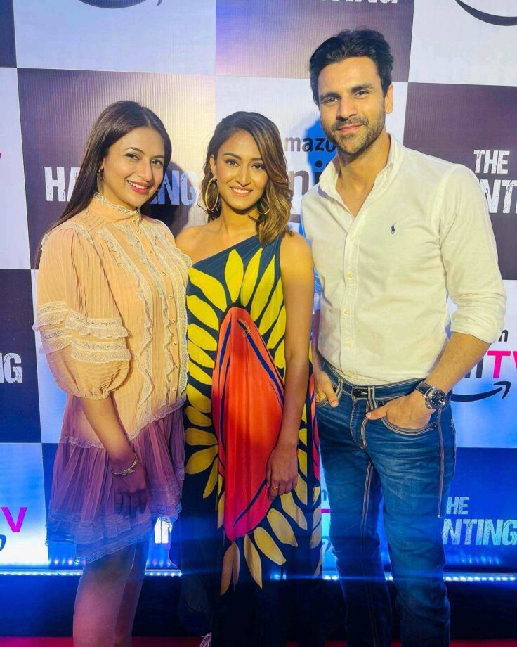 Divyanka Tripathi and Vivek Dahiya have a spooky encounter with Erica Fernandes, check out 799910