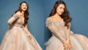 Divyanka Tripathi exudes ‘princess vibes’ in scoop-neck beige gown
