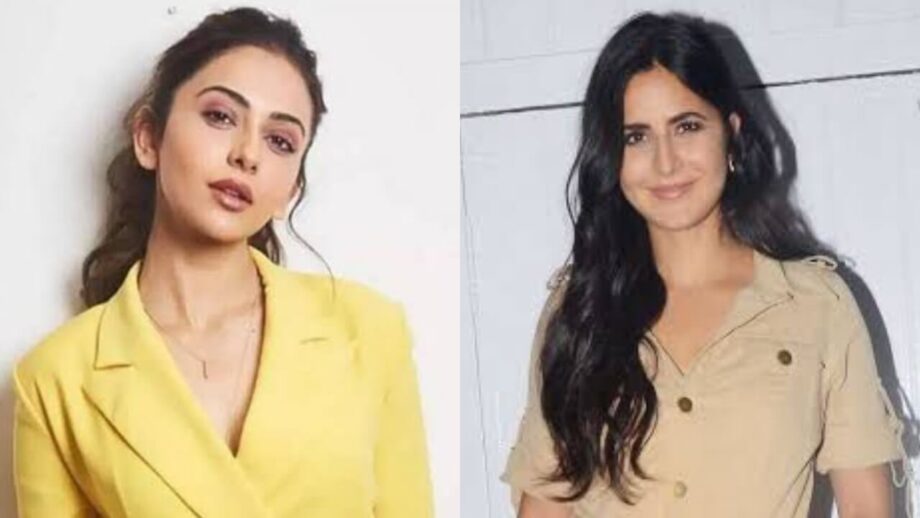 Fashion Battle: Katrina Kaif Vs Rakul Preet Singh: Your vogue queen in belted pantsuit? 797127