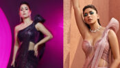 Fashion Faceoff: Mrunal Thakur VS Hina Khan: Who Is Queen In Shimmery Indo-western Saree