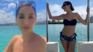 Get ‘beach ready’ with Nora Fatehi, (unseen video alert)