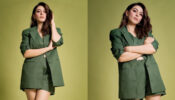 Hansika Motwani is the summer boss in olive green co-Ords