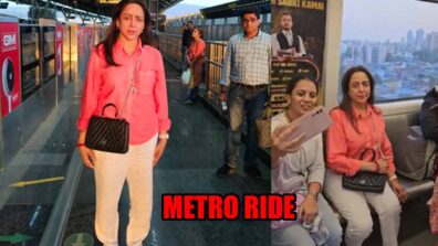 Hema Malini Commutes In Metro To Beat Mumbai Traffic, Watch Video