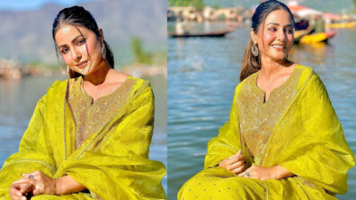 In Pics: Hina Khan Cherishes The Beauty Of Kashmir