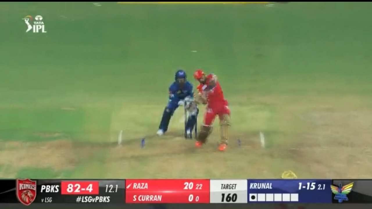 IPL 2023: Punjab Kings player Sikandar Raza smashes LSG's Krunal Pandya for two monster sixes, check out 797596
