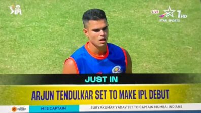 IPL 2023: Sachin Tendulkar’s son Arjun Tendulkar makes debut for Mumbai Indians against KKR