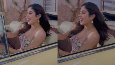 Janhvi Kapoor is in ‘world of dreams’, check out adorable video