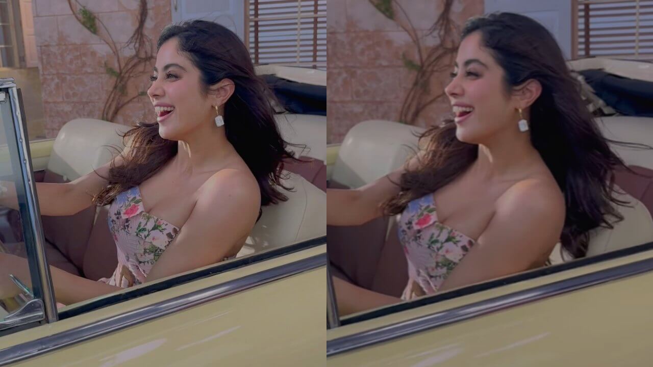 Janhvi Kapoor is in 'world of dreams', check out adorable video 793911