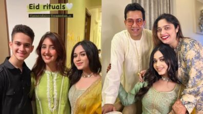 Jannat Zubair Rahmani celebrates Eid with family, Ashnoor Kaur joins in-house celebrations