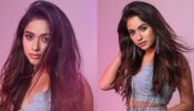 Jannat Zubair Rahmani rocks co-ord denim outfit and eyemakeup style, fans in awe