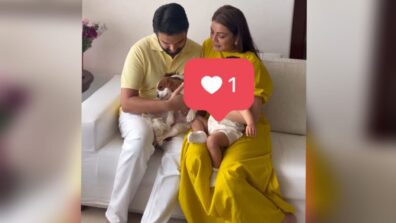 Kajal Aggarwal rings in advance first birthday celebration of son, shares cute family moment