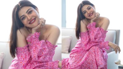 Kajal Aggarwal ups the summer vibe in floral pink dress