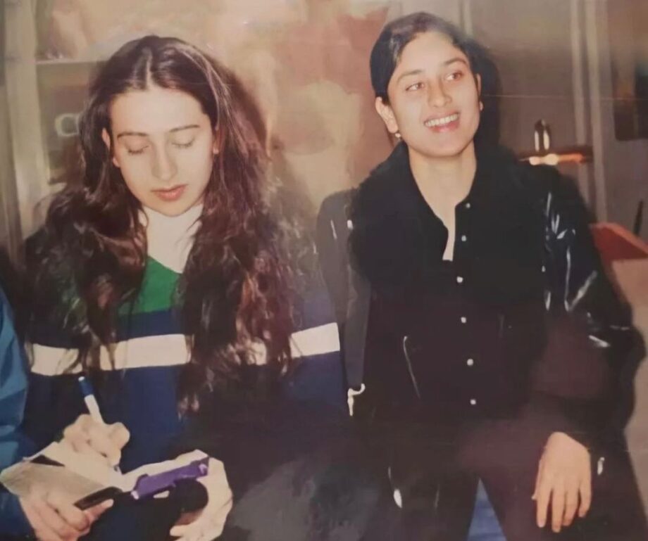 Karisma Kapoor's adorable throwback moment with Kareena Kapoor is sibling goals 795555