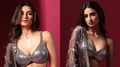 KKBKKJ: Palak Tiwari takes over internet by storm, looks gorgeous in silver shimmery deep-neck lehenga