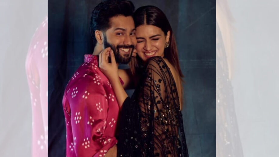 Kriti Sanon is a vision in white, shares hilarious birthday wish for Varun Dhawan 800749