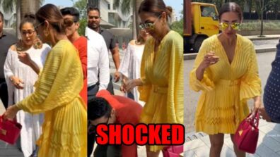 Malaika Arora Gets Angry and Shocked After A Man Drops Her Phone, Watch Viral Video