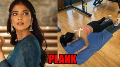 Malavika Mohanan and her love for plank