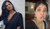 Malavika Mohanan in black see-through transparent saree and oxidised jewellery, what a delight