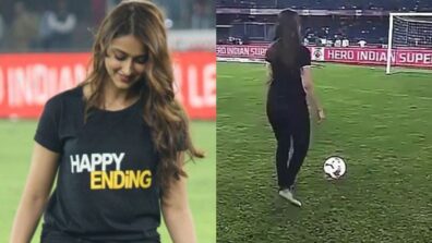 ‘Mommy-to-be’ Ileana D’Cruz tries playing football, see what happened next