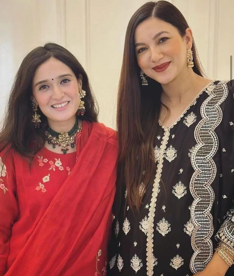 Moms-to-be Gauahar Khan and Pankhuri Awasthy flaunt baby bumps in ethnic wear, see photos - 1